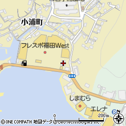福田郵便局周辺の地図