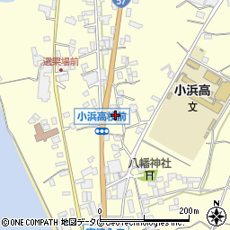 長崎県雲仙市小浜町北野405周辺の地図