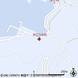 長崎県五島市平蔵町1584周辺の地図