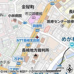 中国東方航空長崎支店周辺の地図