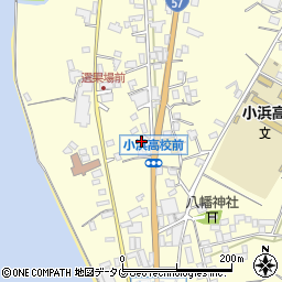 長崎県雲仙市小浜町北野398周辺の地図