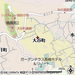 長崎県長崎市大谷町339周辺の地図