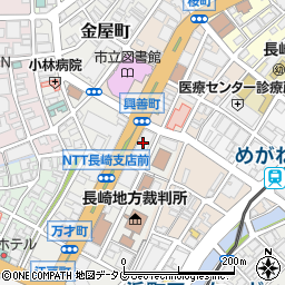ニプロ株式会社　長崎営業所周辺の地図