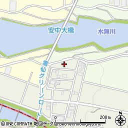 長崎県島原市中安徳町丁-1814周辺の地図