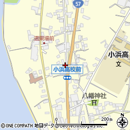 長崎県雲仙市小浜町北野389周辺の地図