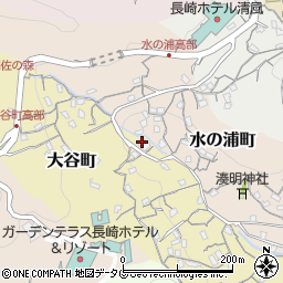 長崎県長崎市大谷町318周辺の地図