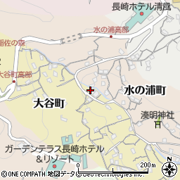 長崎県長崎市大谷町319周辺の地図