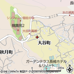 長崎県長崎市大谷町368周辺の地図