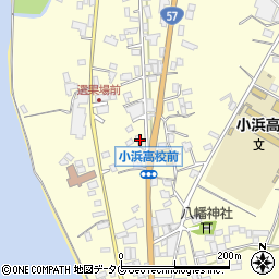 長崎県雲仙市小浜町北野409周辺の地図