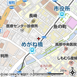 株式会社長崎銀行　職員組合周辺の地図