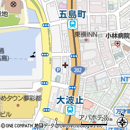 長崎工房周辺の地図