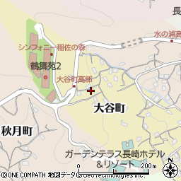 長崎県長崎市大谷町375周辺の地図