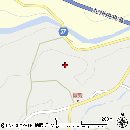 熊本県上益城郡御船町上野3917周辺の地図