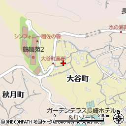 長崎県長崎市大谷町380周辺の地図