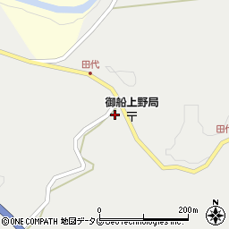 熊本県上益城郡御船町上野5111周辺の地図