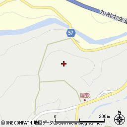 熊本県上益城郡御船町上野3913周辺の地図