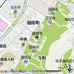 興福寺周辺の地図