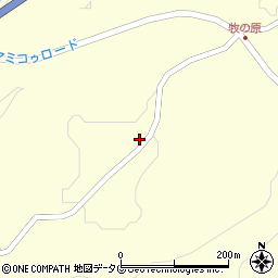 熊本県上益城郡御船町田代795周辺の地図
