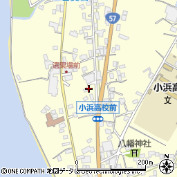 長崎県雲仙市小浜町北野411周辺の地図