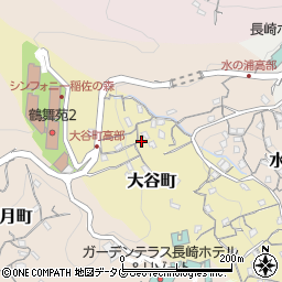 長崎県長崎市大谷町373周辺の地図