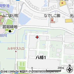 〒861-4113 熊本県熊本市南区八幡の地図