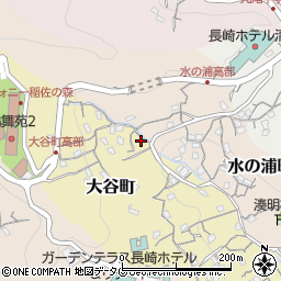 長崎県長崎市大谷町360周辺の地図