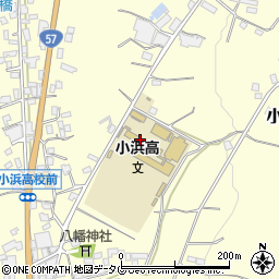 長崎県雲仙市小浜町北野623周辺の地図