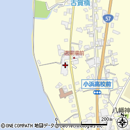 長崎県雲仙市小浜町北野356周辺の地図