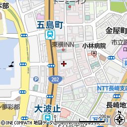 コナミスポーツクラブ長崎周辺の地図