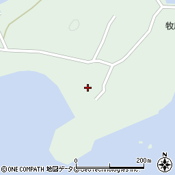 長崎県長崎市牧島町105周辺の地図
