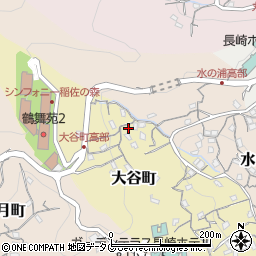 長崎県長崎市大谷町372周辺の地図