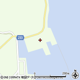 五島漁業協同組合　三井楽支所周辺の地図