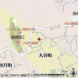 長崎県長崎市大谷町391周辺の地図