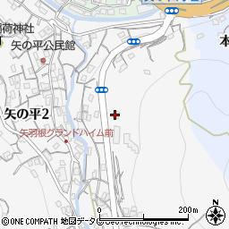 天理教富江港分教会周辺の地図