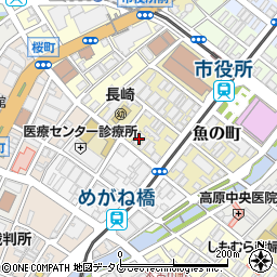 長崎銀行協会周辺の地図