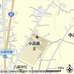 長崎県立小浜高等学校周辺の地図