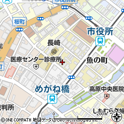 長崎銀行協会　銀行とりひき相談所周辺の地図