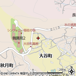 長崎県長崎市大谷町392周辺の地図