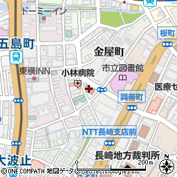 長崎南年金事務所周辺の地図