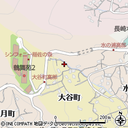 長崎県長崎市大谷町387周辺の地図