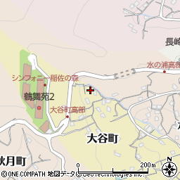 長崎県長崎市大谷町389周辺の地図