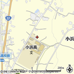 長崎県雲仙市小浜町北野1336周辺の地図