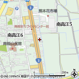 焼肉館彩炉川尻バイパス店周辺の地図
