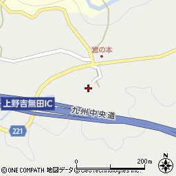 熊本県上益城郡御船町上野4573周辺の地図