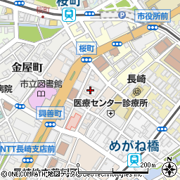 日新火災海上保険株式会社　長崎サービス支店周辺の地図