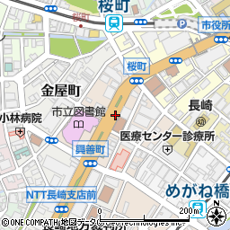 〒850-0032 長崎県長崎市興善町の地図