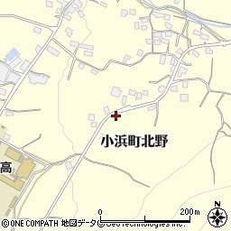 長崎県雲仙市小浜町北野3349周辺の地図