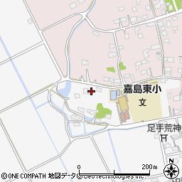 熊本県上益城郡嘉島町上六嘉2049-1周辺の地図