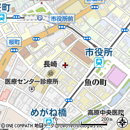 長崎県建設総合会館周辺の地図