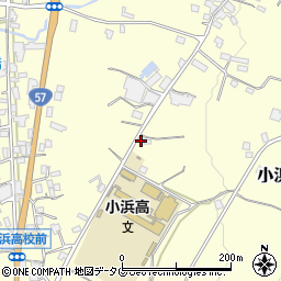 長崎県雲仙市小浜町北野1362周辺の地図